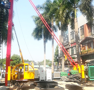 المشي من نوع Auger Drilling Rigite